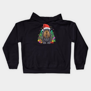 Walrus Christmas Kids Hoodie